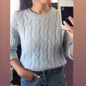 Nordstrom Olivia Sky Baby Blue Sweater